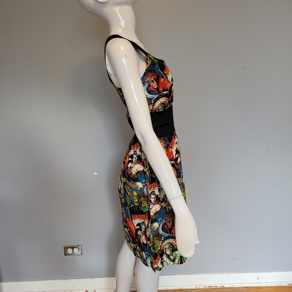 Hemet Classic Horror Monsters Dress, BNWT, Size M - Picture 2 of 7